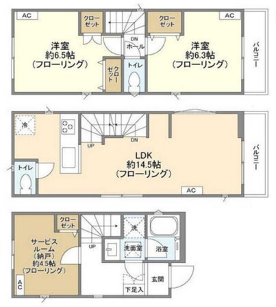 Kolet川崎#04の物件間取画像